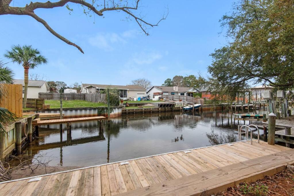 Gulf Brz-Beaches-Dwntwn Pns-Pet Friendly-Canal Gulf Breeze Luaran gambar